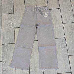 NWT Tractr Gray Flare Wide Leg Jeans 8/29 wp207